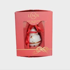 Lenox Just Jingles Tree Bell Christmas Holiday Small Ornament NIB